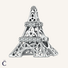 Charm Tour Eiffel Argent