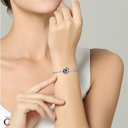 Scorpio Zodiac Charms in Silver