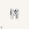 Charms alphabet Lettre M en Argent