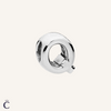 Charms alphabet Lettre Q en Argent