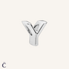 Charms alphabet Lettre Y en Argent