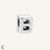 Charms alphabet Lettre B en Argent