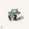 Charm Grenouille Argent