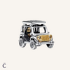 Charm Jeep Argent