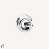 Charms alphabet Lettre G en Argent
